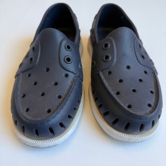 Sperry Top Sider Navy Blue Boat Shoes Mens 3 Womens 5 - Picture 6 of 11